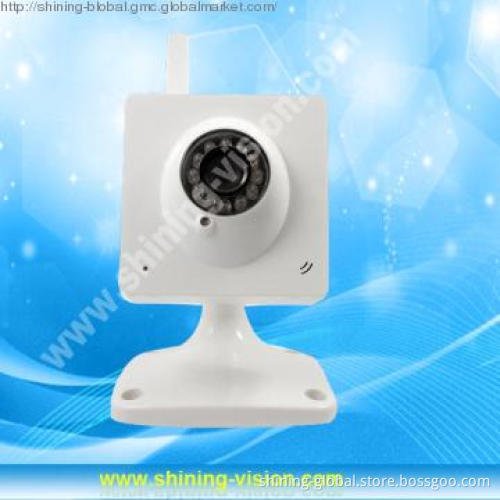 Wireless wifi baby monitor with MJPEG/ H.264 , Pan/ Tilt, TF card